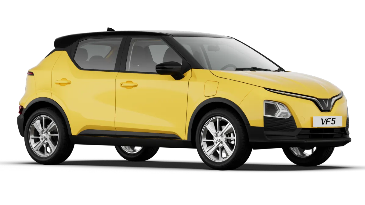 VinFast VF 5 - Summer Yellow - Jet Black Roof