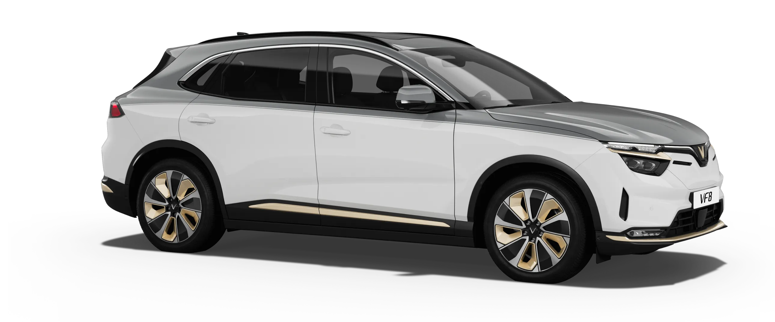 VinFast VF 8 - Infinity Blanc - Zenith Grey Roof
